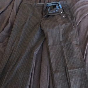 Men’s grey pinstripe pants